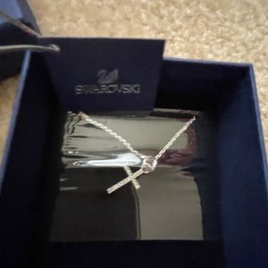 Swarovski cross necklace